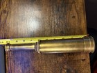 Vintage Brass Spyglass Telescope Nautical Maritime 4 Draw Collapsible Handheld