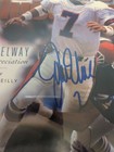 John Elway Signed Sports Illustrated Mag 12 30 96 Denver Broncos Frame 12x15
