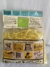Vtg Bead A Pattern Room Divider Strands 50ft  16 Yds-2ft  Yellow