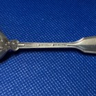 Tiffany Shell   Thread Sterling Silver 4  Demitasse Spoon s   No Mono