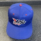 Vintage Valvoline Racing Hat Cap Snapback Mark Martin Blockhead Nascar  6 Blue