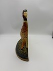 Vintage Large Cast Iron Doorstop - Pheasant  Gorgeous Hand Painted 
