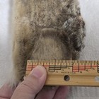 Vtg Native American Beaded Child Moccasins Size 1 Fur Lined Thunderbird Handmade
