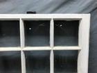 Antique Vtg Early 16 Pane Window Sash Shabby White Chic 28x29 Old 1618-24b