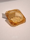 Rare Vintage Disneyland Castle Amber Glass Souvenir Ashtray