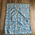 Woodland Animal Themed Baby Quilt Handmade Patchwork Crib Blanket Size 32   x 41   