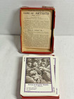 Antique 1897 Game Of Artists Card Game No 1117 The Fireside Game Co Usa Complete