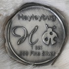 1oz  999 Silver Round Hayleybug Viking Head Bullion Coin 1 Troy Ounce