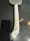 Vintage Hallmark Pearlized Wedding Cake   Pie Server     Made In Japan