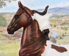 Breyer New   Ideal Saddlebred   Hamilton Stallion Pinto Traditional Model Horse