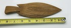 Kealakekua  Kona Hawaii Monkey Pod Wood Tiki Hand Carved Fish Souvenir