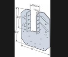 Simpson Strong-tie H10a Galvanized Steel Hurricane Tie 6 25 H In  - 30 Pack