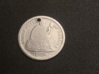 1876 Seated Liberty Dime - Engraved 1880   s - P - Love Token - a4