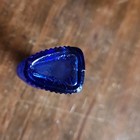 Cobalt Blue Fisch   s Bitters Fish Bottle Glass Figural Reproduction Mini