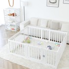 Multicolored 12-panel Baby Playpen - Safe Indoor outdoor Activity Center