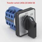 Lw26-20 D404 3b 220v Single-phase Motor Forward And Reverse Switch Universal 20a