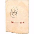 Zebra Concert Ticket Stub New York Ny 12 31 81 Speaks Dance Club New Years Eve