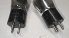 Matched Pair Sylvania 45 Radio Amp Vacuum Tubes 72 47  72 47  Tested Nice 