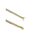10k Real Gold Miami Cuban Bracelet 5 5mm Link 7 5  Inch Men Gift Special