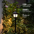 Goodsmann 2pk 12v Ac Led Low Voltage Path Lights 3w 120lm 3000k 2pk  Bronze