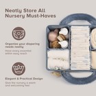 New Best Baby Diaper Caddy Organizer With Handle  Boy   Girl Shower Gift Basket 