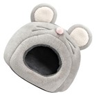 Guinea Pig Cave Bed Hidey House For Rabbits Hamster Plush Nest Pet Small Animal