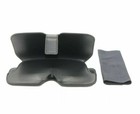 New Ysl Saint Laurent Eyeglasses Sunglasses Authentic Leather Black Case Cloth