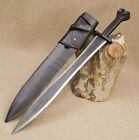 31  Greek Warrior Xiphos Spartan Replica Sword Stainless Steel Blade W  Scabbard