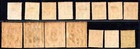 Zanzibar 1924 S g    299-309   323-326 Complete Sets Mint Hinged