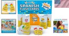 300 Spanish Vocabulary Flashcards Bilingual Learning Game For Adults Kids