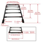 Roof Rack For Toyota 4runner Trd Pro Style 2010-2024 Aluminum Sport Roof Rail