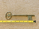 Vintage Key To The City Of Roanoke Virginia    the Star City  Solid Brass 7 1 2   