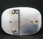 We09154 Very Cool Vintage 1976 Silver Dollar Artwork Currency Silver Belt Buckle