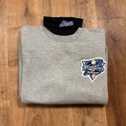 Vintage New York Mets Turtleneck Sweatshirt Mens Xl Majestic World Series Mlb