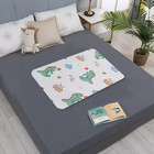Waterproof Washable Mattress Urine Mat For Baby Toddlers Cute Cartoon Bed Protec