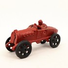 Cast Iron Racer Toy Car Driver Reproduction Hubley Style 5 25in