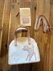 Loungefly Disney Bambi Rose Gold Mini Satchel Bag  Pink W  Straps   Wallet