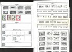 Gambia Stamp Collection On 10 Harris Pages  1880-1986  bg 