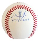 2017 Sec Award Winners Signed Baseball Rooker Hjelle Shewmake Mingione
