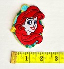 Embroidered Patch - The Little Mermaid - Disney - New - Iron-on sew-on  