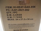 Hexago Forced Air Heater 85 000 Btu Adjustable Portable Liquid Propane Gas  New