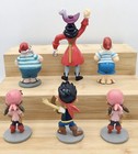 Lot Of 6-disney Jake And The Neverland Pirates Toy Pvc Figures-toppers