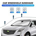  Windshield Sun Shade For 2017-2024 2025 Cadillac Sunshade For 2017-present Xt5