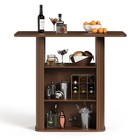 Small Kitchen Island With Storage  3-tier Farmhouse Dining Island