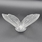 Lalique France Glass Crystal Frosted Butterfly Figurine