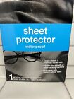 Cvs Health Blue Waterproof Reusable Soft Quilted Sheet Protector Pad 30 X 34 