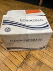 Newport Brass 2092 03n 12  Rainfall Shower Head - Uncoated Polished Brass