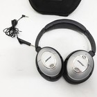 Bose Quietcomfort 15 Qc15 Acoustic Noise Cancelling Headphones Silver W  Case