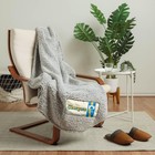 Nfl Team Logo Retro Sherpa Blanket 60 x70  - Cozy Unisex-adult Throw For Fans