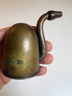Rare Brass Antique Metal Hearing Aid Aids Device Horn Trumpet London Dome